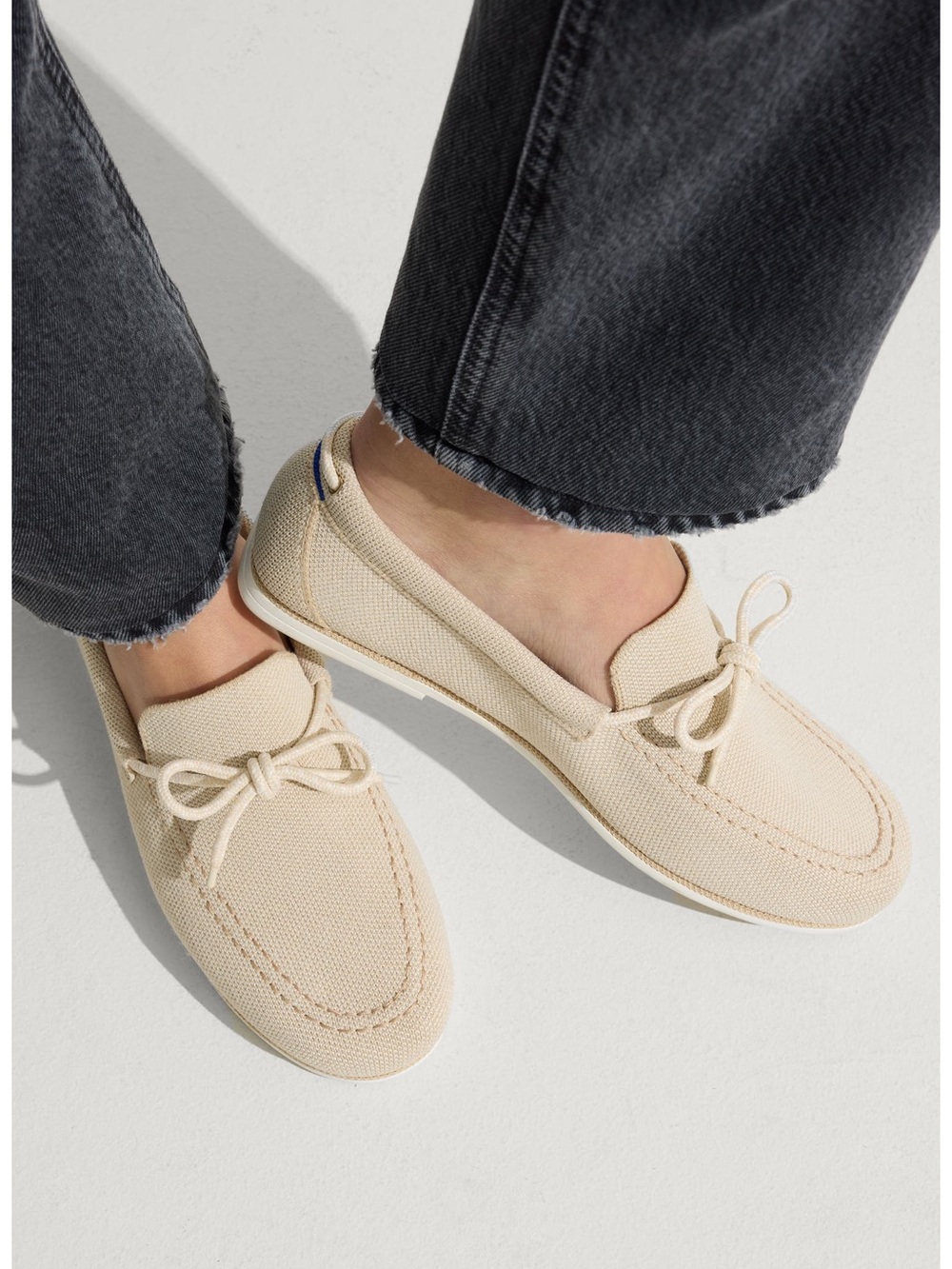 Rothy's The Boat Shoes in natural/ beige size 11